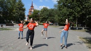 Флешмоб от добровольческого отряда "Профи" - "Мы-Вселенная!"