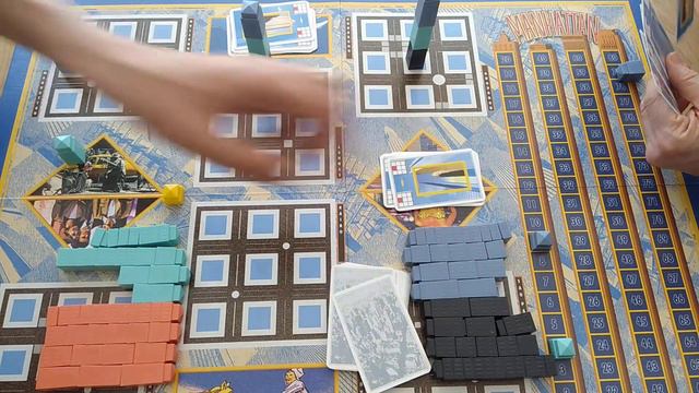Manhattan board game - 1994 Spiel des Jahres game of the year Puerto Rico designer Amass Games #bga