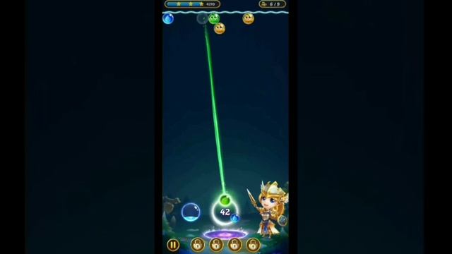 Bubble Shooter Viking Pop Gameplay - Level 1 to 15 || Bubble Shooter Game смотреть онлайн