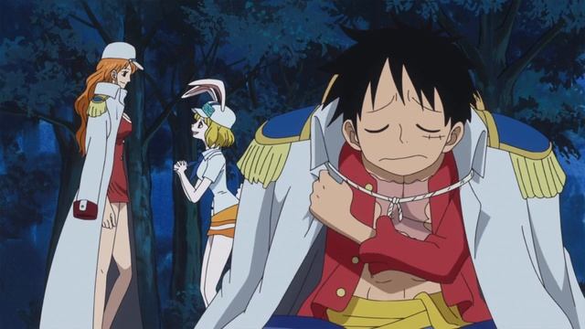 луффи и нами в накидках дозорных смотреть онлайн