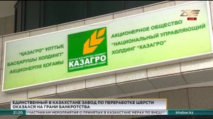 Единственный в стране завод по переработке шерсти оказался на грани банкротства
