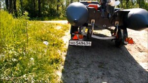спуск лодки Касатка 385+Ямаха 30
