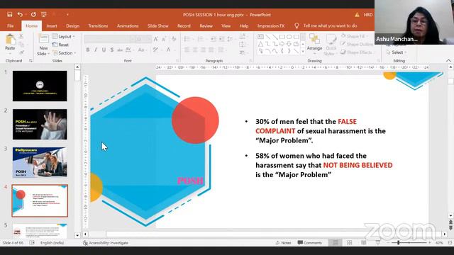 Zipinar: 1) Data Analytics using MS-Excel 2)  POSH ACT 2013- Lead to Act- Communicate to be the Bes