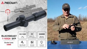 RedWin Blackbeast 1-10x24 SFP - оптический прицел - "загонник" / Обзор и первые стрельбы.