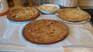 Легкий торт со сгущенкой