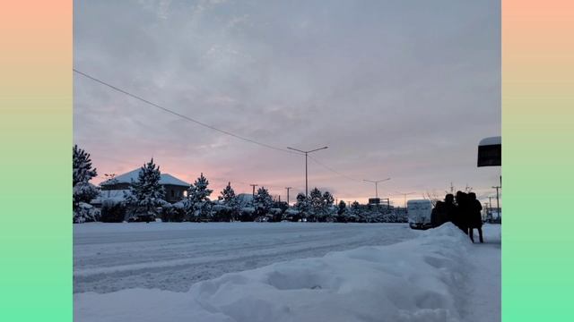 Красивая зима.