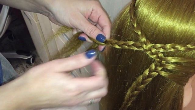 Лёгкая, быстрая и красивая причека. Прическу которую сможет сделать каждый смотреть онлайн