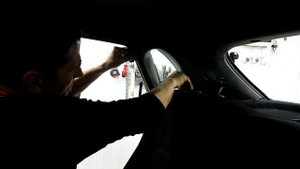 Тонировка KIA RIO задняя полусфера