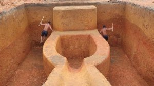 Build Underground Tunnel Water Slide Park To Toilet Swimming Pool And Underground House1080p