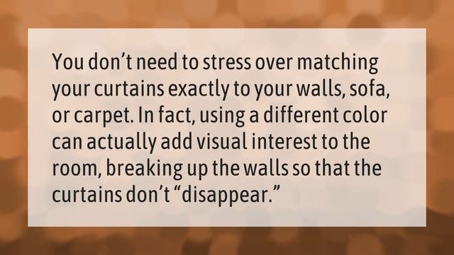 Which color is best for curtains? смотреть онлайн