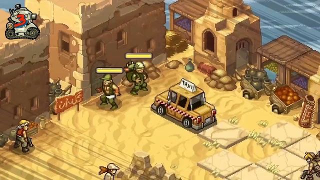 Metal slug tactics. Игра метал слуг.