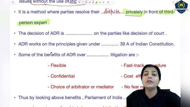 ?An introduction about Abitration & Concilation Act, 1996 | Judicial preparation | CLAT | Judiciary