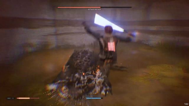 Star Wars Jedi: Fallen Order - Босс #1. Оггдо-Богдо - Жаба переросток! смотреть онлайн