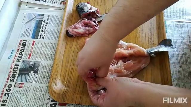 КАК ПОЧИСТИТЬ СВЕЖУЮ РЫБУ В ДОМАШНИХ УСЛОВИЯХ/РАЗДЕЛКА СВЕЖЕЙ РЫБЫ