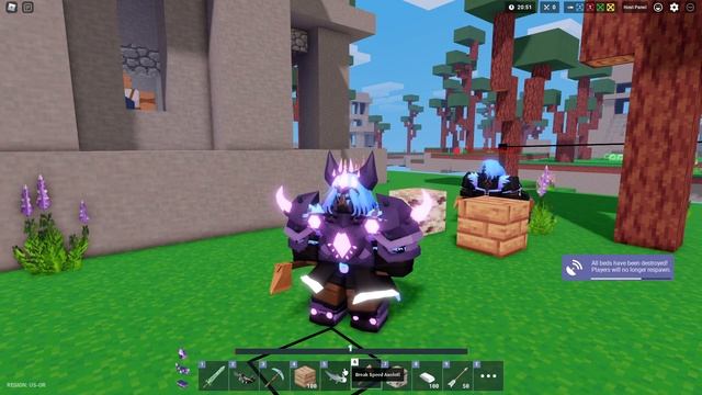 ALL CREATIVE MODE COMMANDS!! (Roblox Bedwars) смотреть онлайн