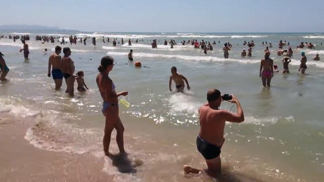 Витязево. Цетральный пляж
