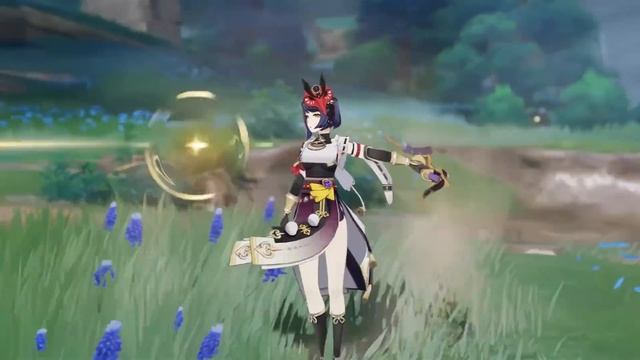 Русская Озвучка | «Грозовая воля» Кудзё Сара (Электро) | Genshin Impact смотреть онлайн