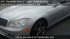 2007 Mercedes-Benz E-Class E550 4MATIC AWD 4dr Sedan for sal