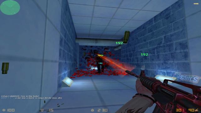 Fire M4A1 + Unlimited Ammo + 15 Armor + Freeze Nades + Pumpkin Bomb = Try hard. смотреть онлайн