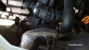 Шумоизоляция резонатора системы впуска, Volkswagen LT 2.8D, AUH