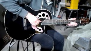 Ovation style гитара