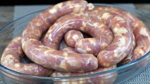Готовлю домашние колбаски-купаты. Отличная замена шашлыку и покупной колбасе