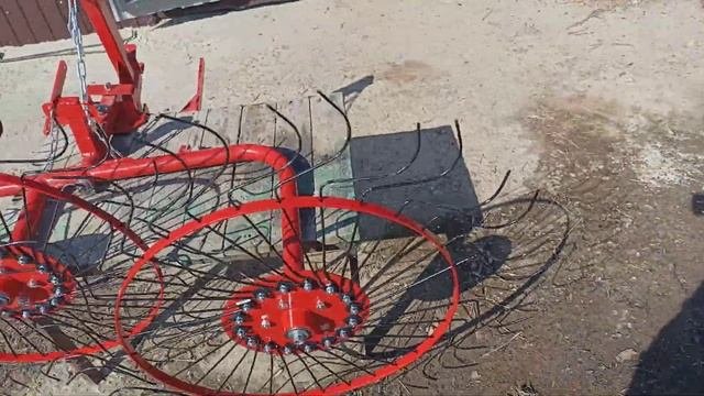 Ворошилка сена. Почему не снимаю. Культура производства.