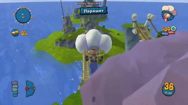 Let's Play Worms Ultimate Mayhem |HD| #4 [Защита статуи] смотреть онлайн