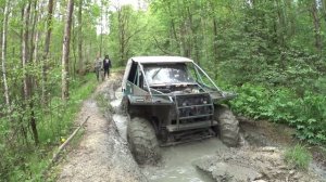 Тестим самодельный гусеничный вездеход