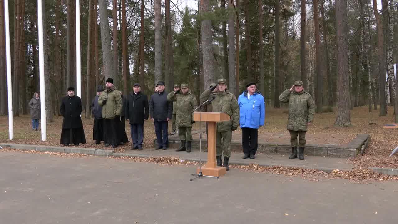 Костромская область проводила еще одну группу мобилизованных в тыловую зону СВО.mp4