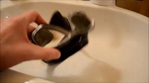 Обжиг маски для подводного плавания.