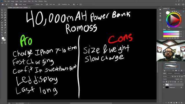 40000mAh Power Bank ROMOSS смотреть онлайн