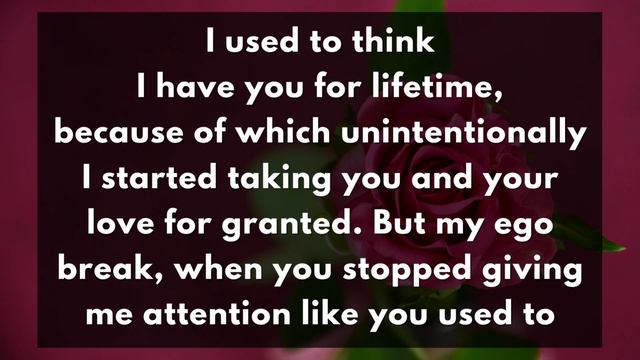 🙇I feel angry at myself for letting you go!😓,  And now I am afraid of your ❎ negative response😰 смотреть онлайн