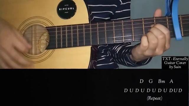 TXT - Eternally Easy Guitar Chords & Lyrics | Suin