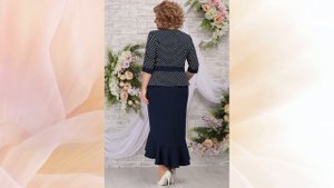 НАРЯДНЫЕ ПЛАТЬЯ БОЛЬШИХ РАЗМЕРОВ ❤ Для женщин 50-60 лет | Белорусский трикотаж Ninele