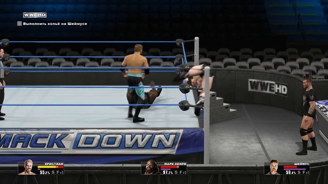 Прохождение WWE 2K15 Часть 3 (Ещё один матч)