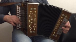 Оригинальный аккорд! Сладкий звук! Гармонь мастера Говырина (До-диез)