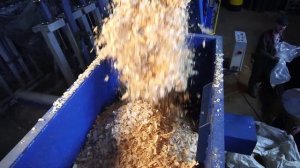 производство стружки и её упаковка  Pack90S + LS400 + ТОС-5