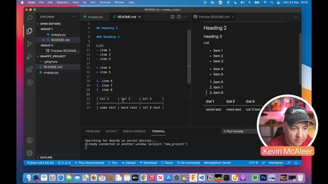 Visual Studio Code setup for Raspberry Pi Pico