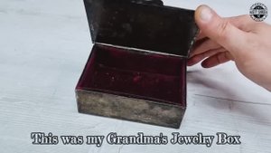 Реставрация Бабушкиной шкатулки для драгоценностей - Таинственный Документ внутри!