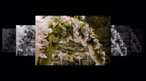 Оформление свадьбы искусственными цветами