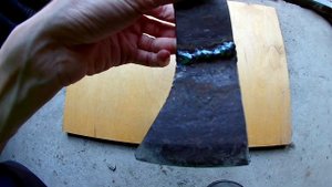 Новый топор из старого своими руками. Восстановление треснутого топора