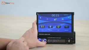 SWM 9601G 7in Bluetooth Car Stereo | MP5 GPS FM/AM Radio w/ Map Card+ Camera