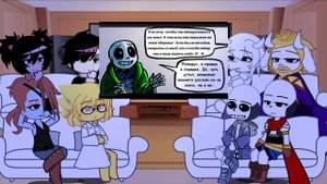 Реакция персонажей Undertale на комикс "бессонница" [6 часть]
