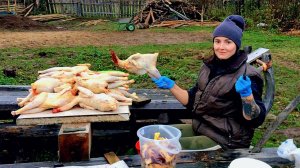 НУЖДАТЬСЯ В МЯСЕ ТЕПЕРЬ ТОЧНО НЕ БУДЕМ. ЗАГОТОВИЛИ МЯСО. ЖИЗНЬ ПРОСТЫХ ЛЮДЕЙ