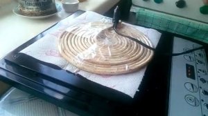 Индукционная плита и лампочка на 220 эксперимент