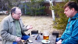 Национальную гвардию обсуждают депутат Лаврентий Августович и его помощник Шурка