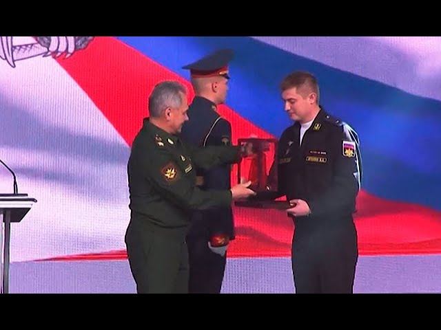 В НЦУО вручают награды победителям фестиваля «Армия России»