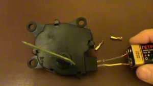 моторедуктор заслонки подмешивания