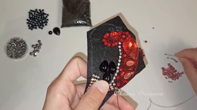 Брошь "СНЕГИРЬ" Мастер класс 1 часть / " BULLFINCH" BROOCH Handmade смотреть онлайн